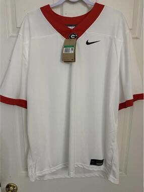 Georgia Bulldogs - Men's NCAA Nike Dri fit Blank Football Jersey XL NEW w/ Tags